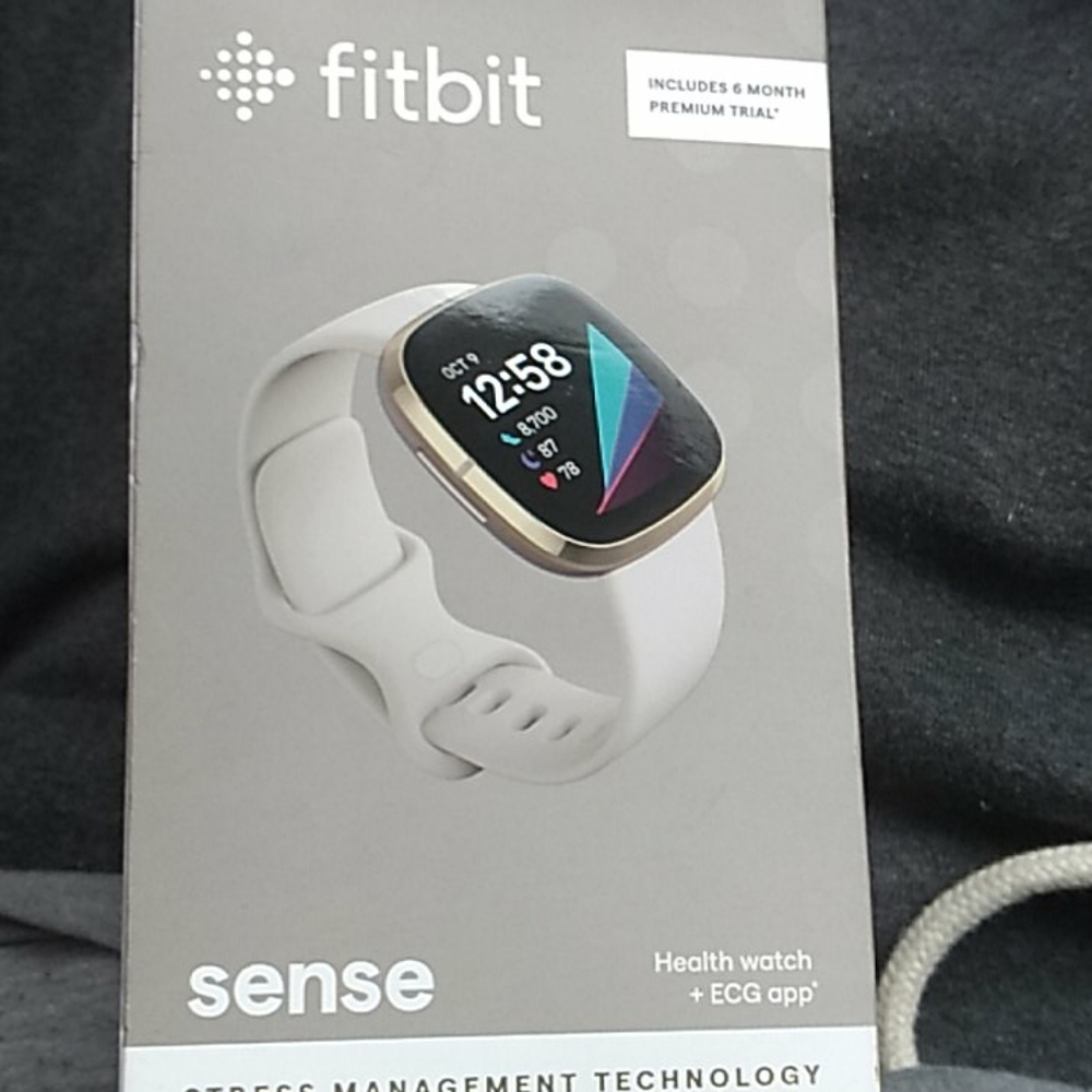 Fitbit sense stress management health watch